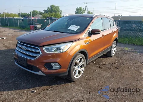 2017 Ford Escape Titanium from USA, damaged, VIN 1FMCU9J96HUE04925